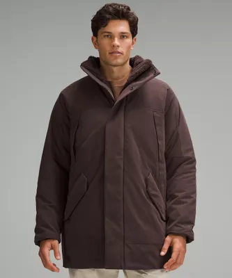 Fleece-Lined Insulated Coat | Men's Coats & Jackets
