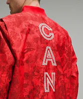 Team Canada Men's Vented Jacquard Bomber Jacket *COC Logo | Coats & Jackets