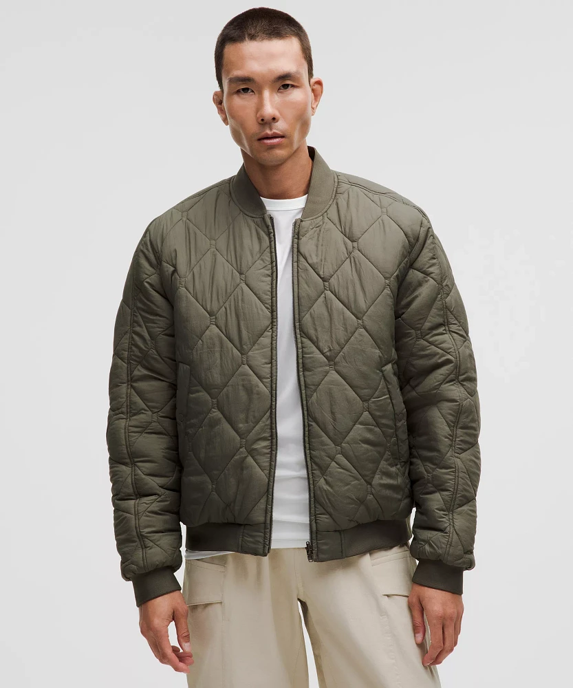 Men's Reversible Insulated Bomber Jacket | Coats & Jackets