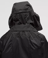 Taffeta Removable-Hood Collared Jacket *SLNSH Collection | Men's Coats & Jackets