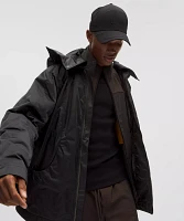 Taffeta Removable-Hood Collared Jacket *SLNSH Collection | Men's Coats & Jackets