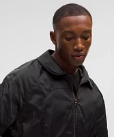 Taffeta Removable-Hood Collared Jacket *SLNSH Collection | Men's Coats & Jackets