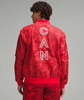 Team Canada Men's Vented Jacquard Bomber Jacket *CPC Logo | Coats & Jackets