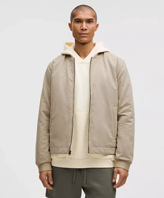 Insulated Cotton-Blend Bomber Jacket | Men's Coats & Jackets