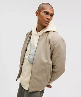 Insulated Cotton-Blend Bomber Jacket | Men's Coats & Jackets