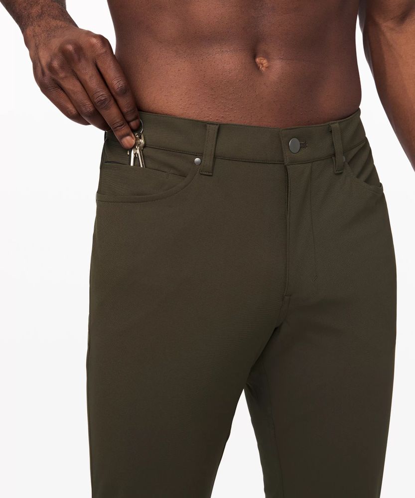 ABC Slim-Fit 5 Pocket Pant 37 *Warpstreme, Men's Trousers
