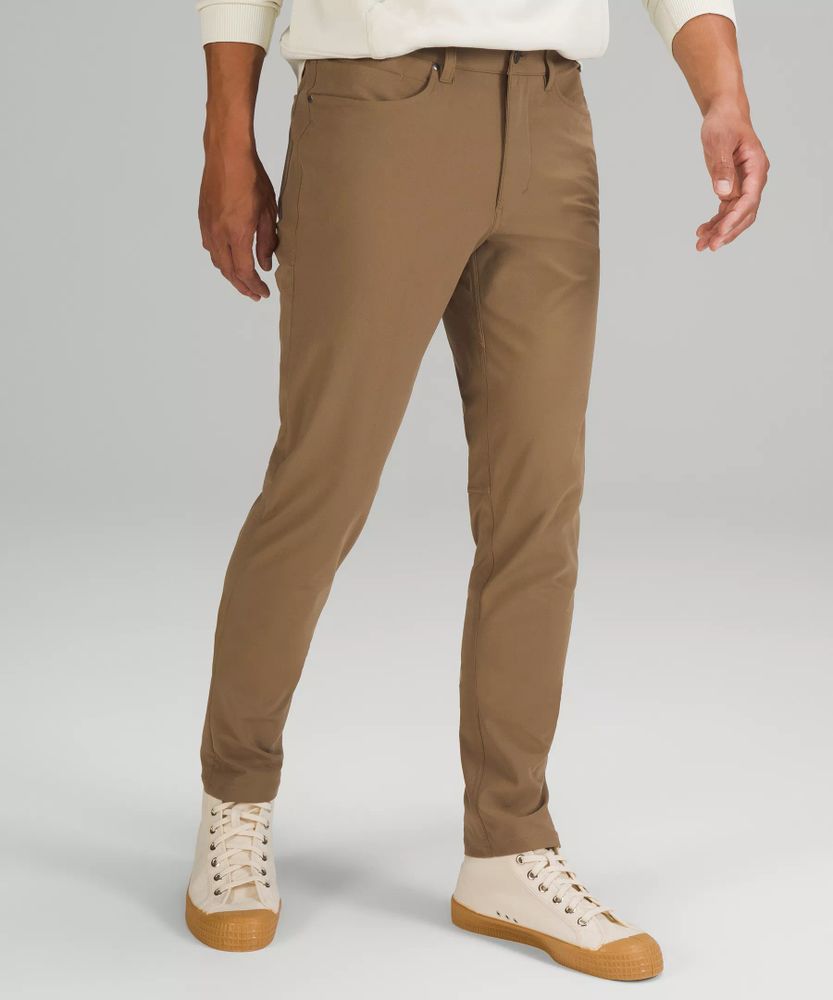 Lululemon athletica ABC Slim-Fit 5 Pocket Pant 37 *Warpstreme, Men's  Trousers
