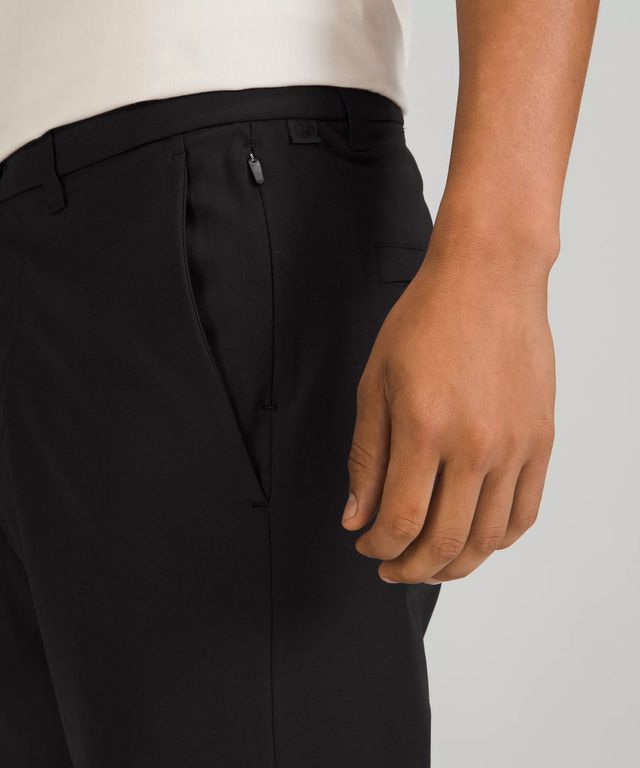 lululemon athletica Commission Slim-fit Pants 34 Warpstreme in Black for  Men
