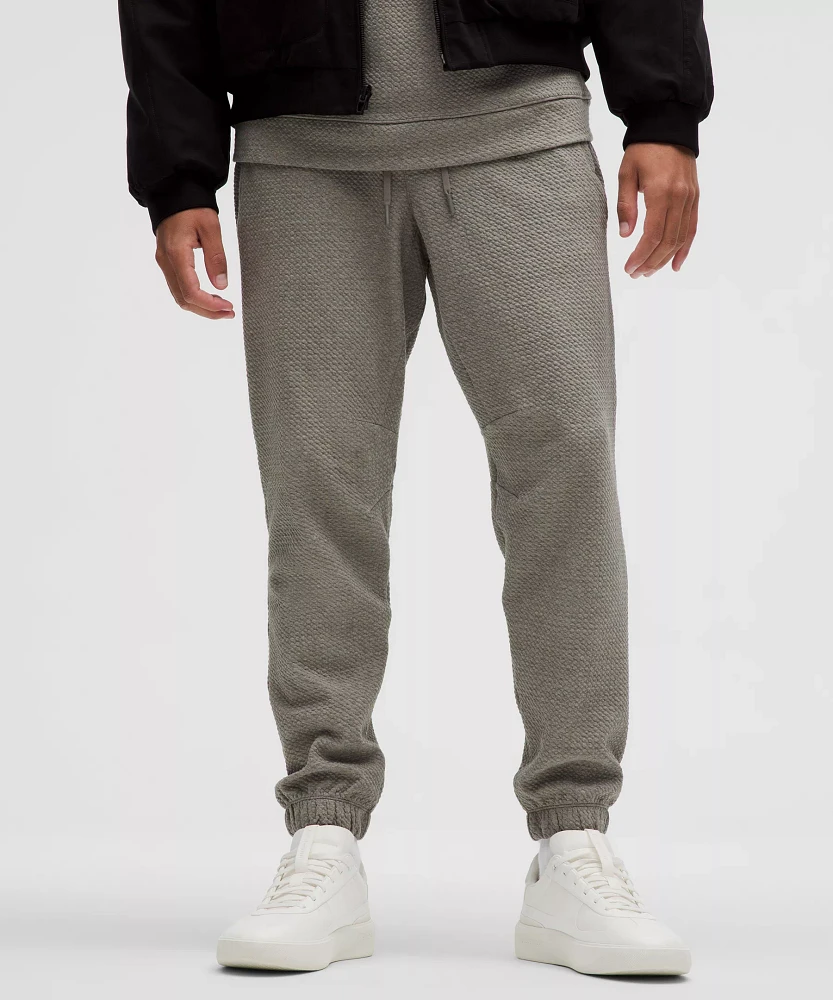 Textured Double-Knit Cotton Jogger | Men's Joggers