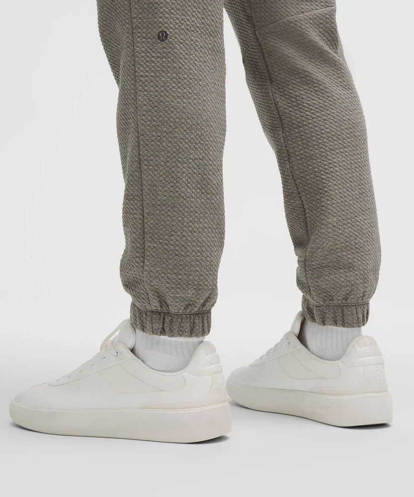 Textured Double-Knit Cotton Jogger | Men's Joggers