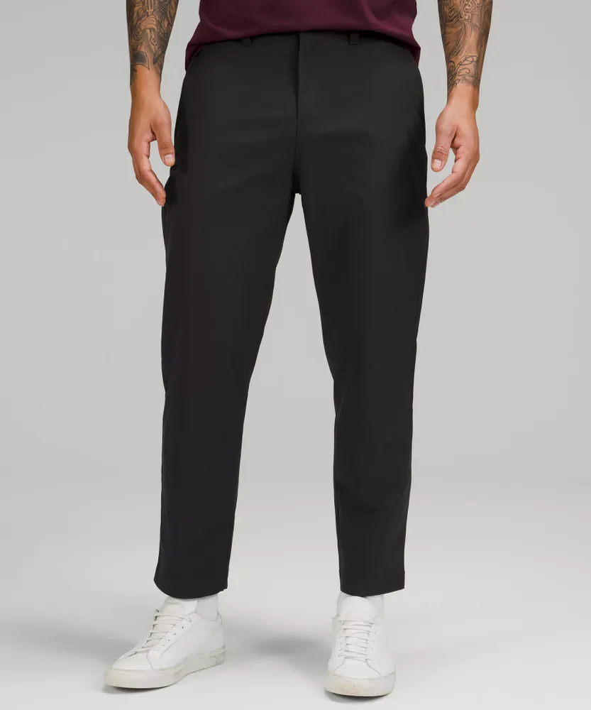 Relaxed-Tapered Twill Trouser *Cropped | Men's Trousers
