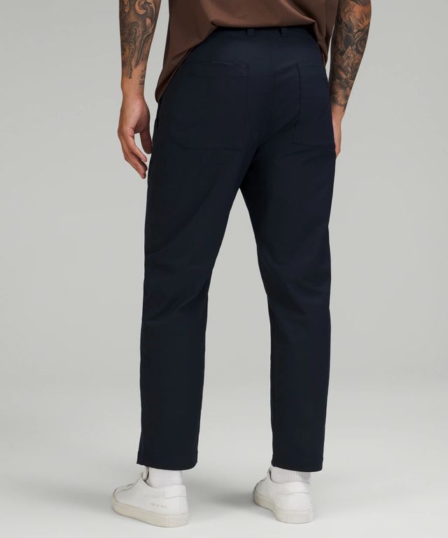 Lululemon Commission Slim-fit Pants 32 Wovenair - Blue Linen