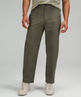 Relaxed-Tapered Smooth Twill Trouser *Cropped | Men's Trousers