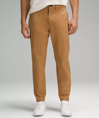 Slim-Tapered Smooth Twill Trouser *Cropped | Men's Trousers