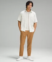 Slim-Tapered Smooth Twill Trouser *Cropped | Men's Trousers