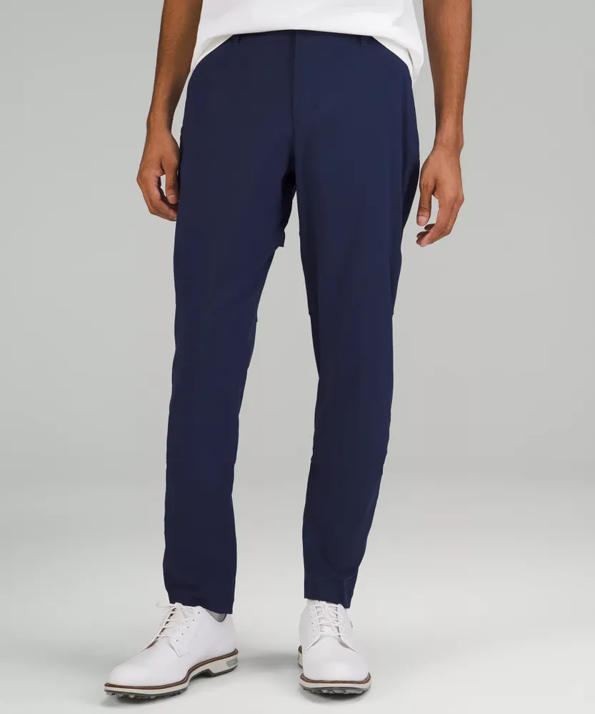 lululemon athletica Commission Slim-fit Pant 32 Warpstreme in Blue for Men