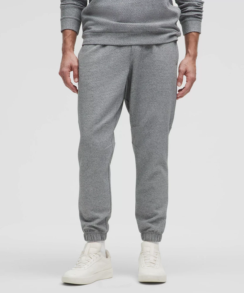 Textured Double-Knit Cotton Jogger *Shorter | Men's Joggers