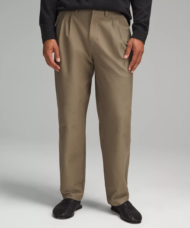 loose fit dress pants for men ForTheFit Tall Men's Dress Pant with Stretch - Dylan 2.0' Relaxed Fit/ Straight Leg - Curved Waist