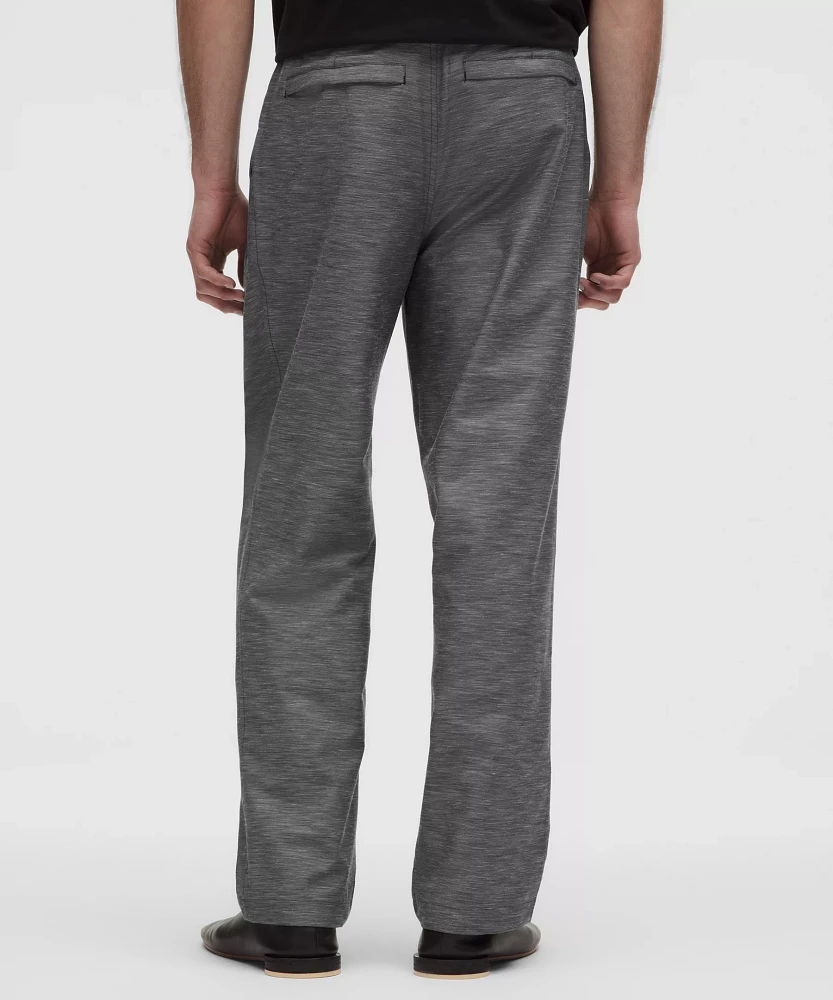 LuluLinen Pleated Trouser *Regular | Men's Trousers