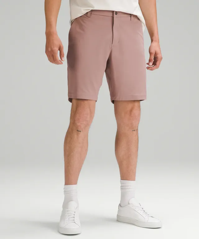 lululemon athletica City Sweat Short 9 in Pink for Men