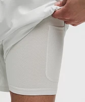 Mile Maker Run Crew Ripstop Lined Short 6" | Men's Shorts