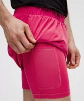 Mile Maker Run Crew Ripstop Lined Short 6" | Men's Shorts