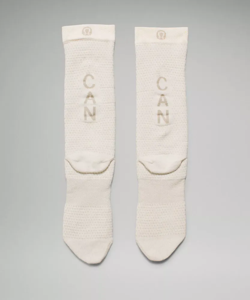 Team Canada Men's Daily Stride Boot Crew Sock Warm *COC Logo | Socks