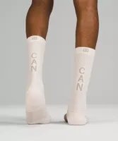 Team Canada Men's Daily Stride Boot Crew Sock Warm *COC Logo | Socks