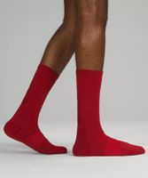 Team Canada Men's Daily Stride Boot Crew Sock Warm *COC Logo | Socks