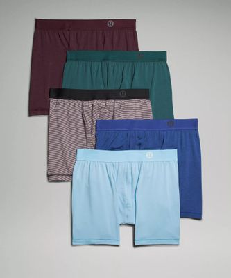 Always Motion Boxer 5" 5 Pack | Men's Underwear