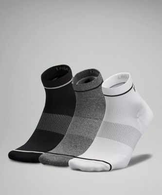 Men's Power Stride Ankle Sock 3 Pack *Stripe | Socks