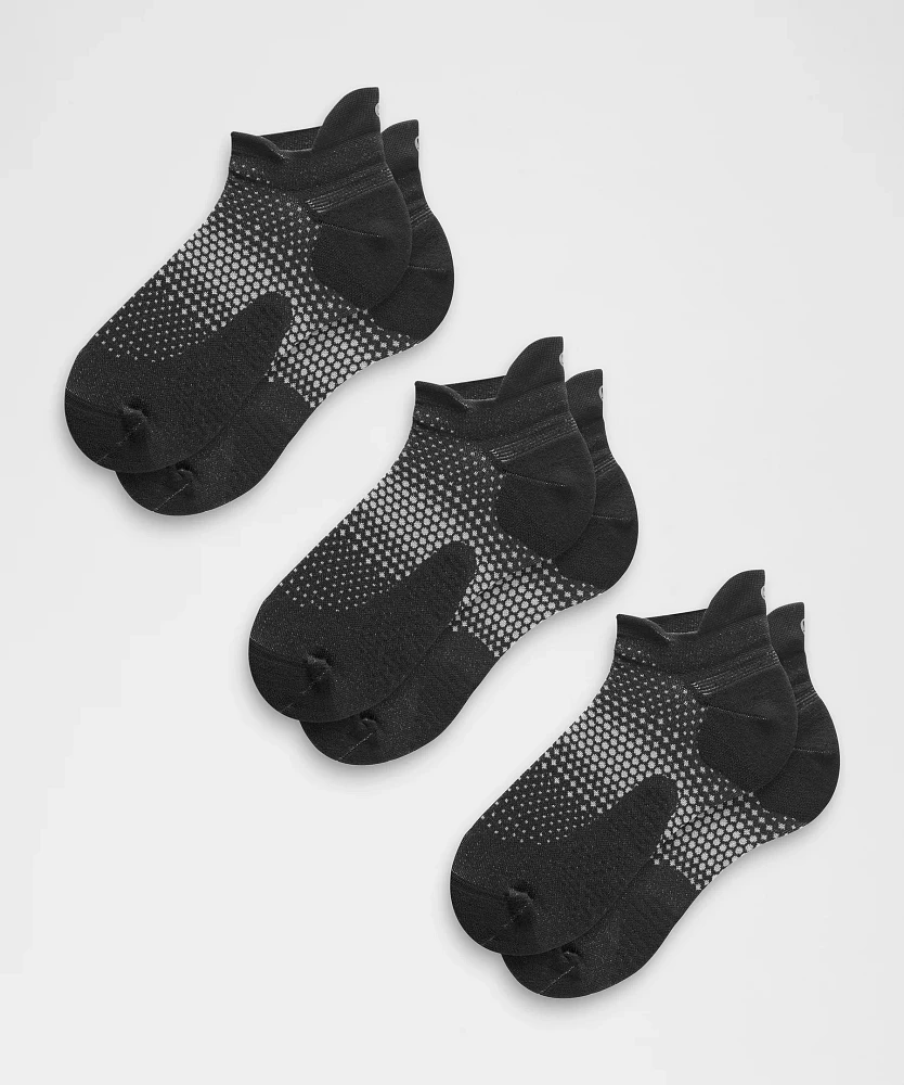 Men's MacroPillow Tab Running Socks Medium Cushioning *3 Pack |