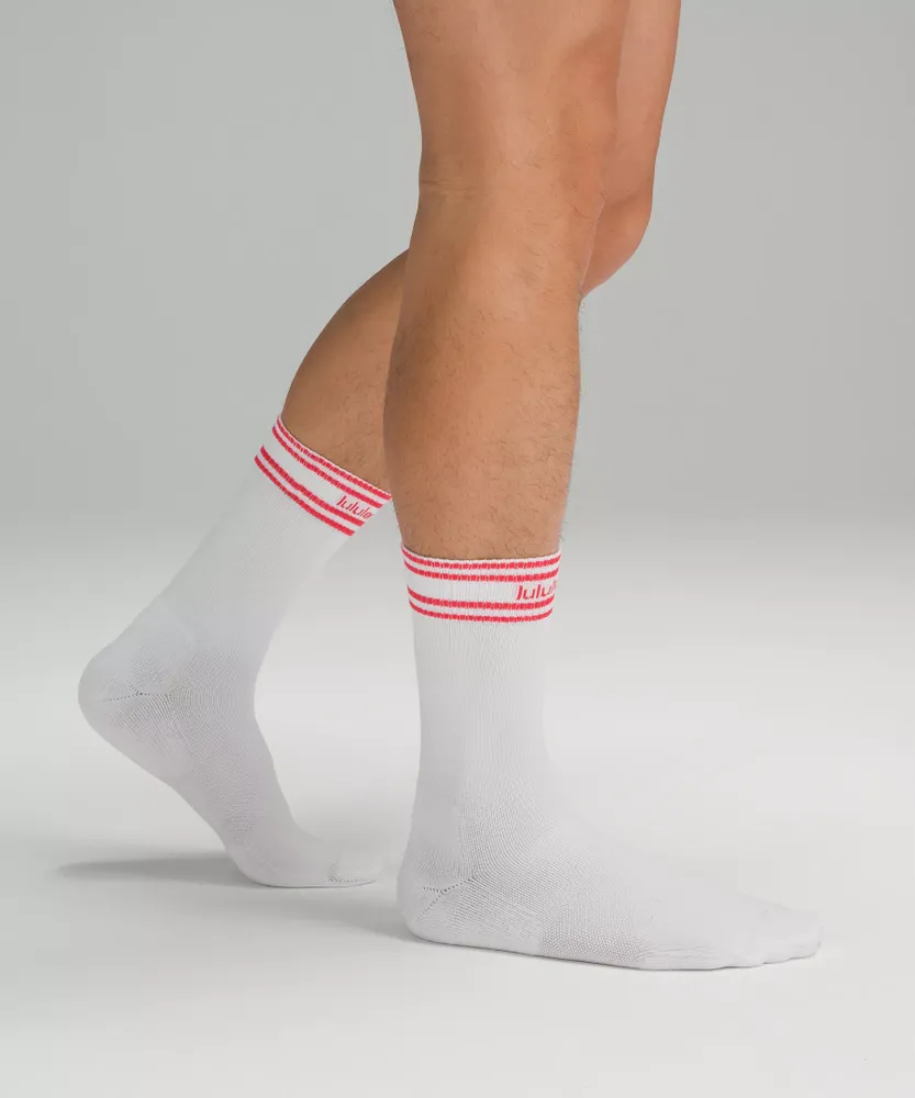 Mens Crew Socks 5 Pack - White