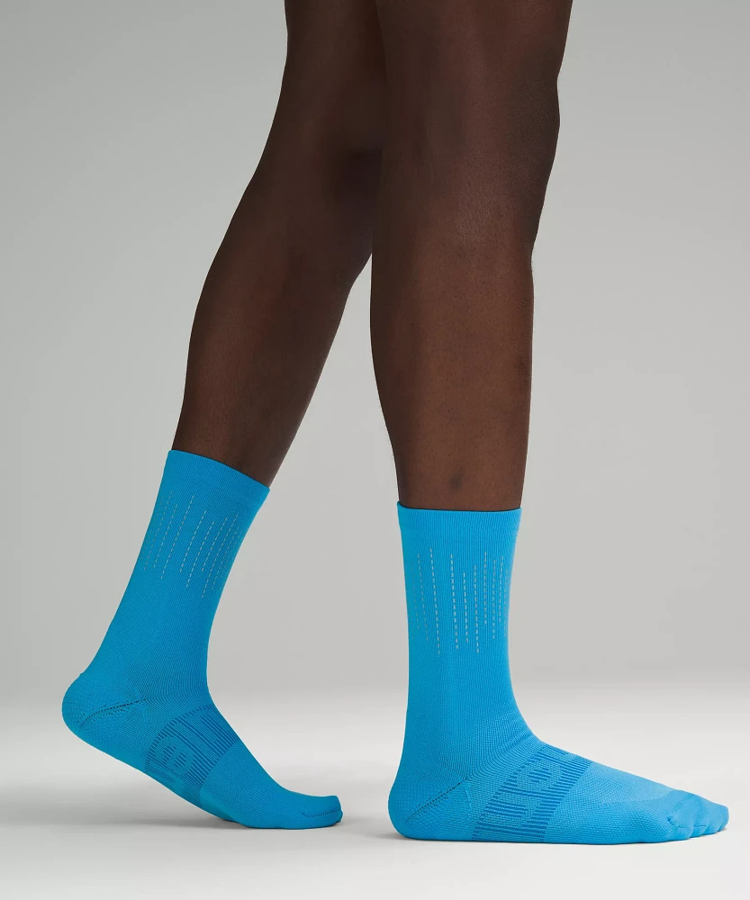 Men's Power Stride Crew Socks *Reflective | Men's Socks