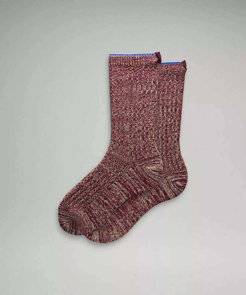 Men's Crew-Length Ragg Socks |