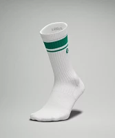Men's Daily Stride Ribbed Comfort Crew Socks *Stripe |