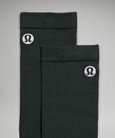 Men's Daily Stride Ribbed Comfort Crew Socks |