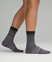 Men's Power Stride Crew Socks *Reflective |