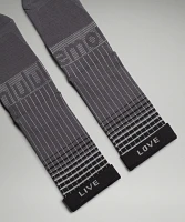 Men's Power Stride Crew Socks *Reflective |