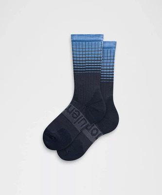 Men's Power Stride Crew Socks *Reflective |