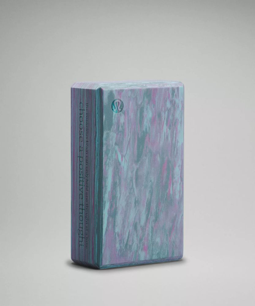 Lift and Lengthen Yoga Block *Marbled | Unisex Work Out Accessories