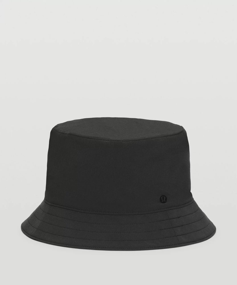 Lululemon Both Ways Reversible Bucket Hat Manifesto Print - Black/White - Size S/M