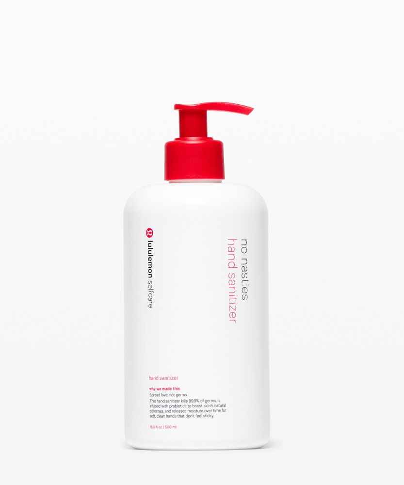 Lululemon athletica No Nasties Hand Sanitizer Gel 500mL