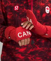 Team Canada Quilted Mittens on String *COC Logo | Unisex Hats