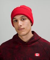 Team Canada Wool-Blend Reversible Beanie *COC Logo | Unisex Hats