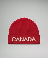 Team Canada Wool-Blend Reversible Beanie *COC Logo | Unisex Hats