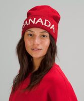 Team Canada Wool-Blend Reversible Beanie *COC Logo | Unisex Hats