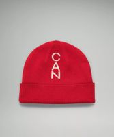 Team Canada Wool-Blend Reversible Beanie *COC Logo | Unisex Hats