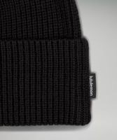 Ribbed Merino Wool-Blend Knit Beanie | Unisex Hats