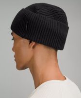 Ribbed Merino Wool-Blend Knit Beanie | Unisex Hats